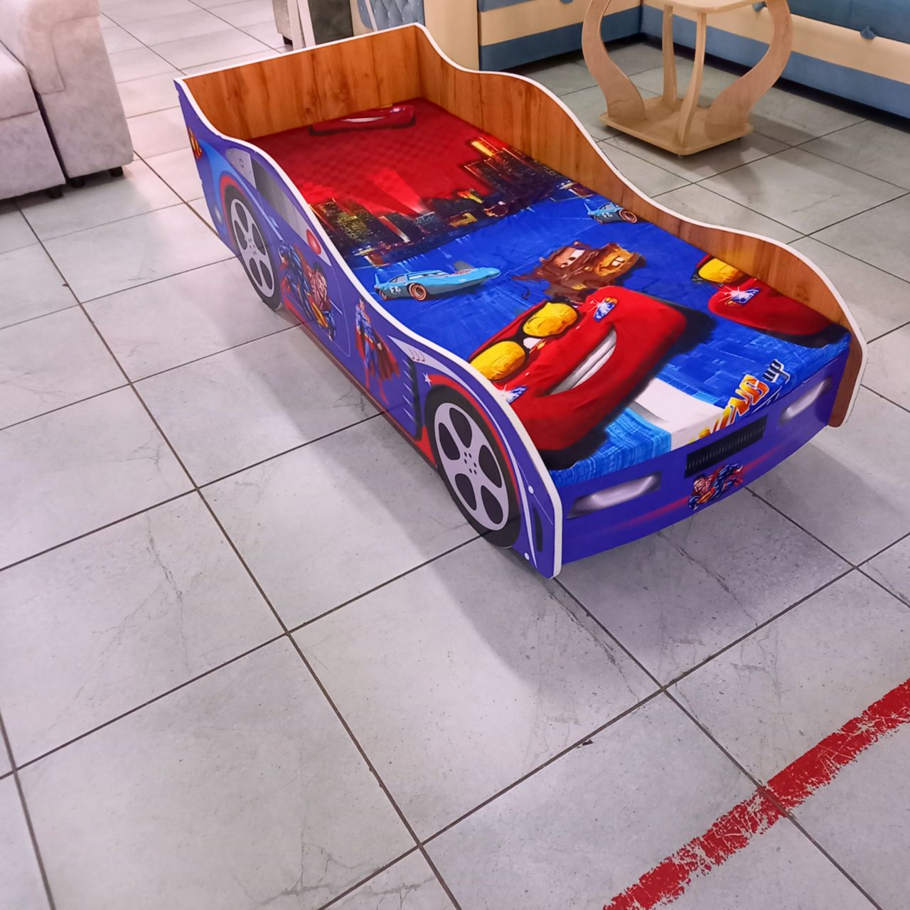 Кровать детская односпальная Скорость