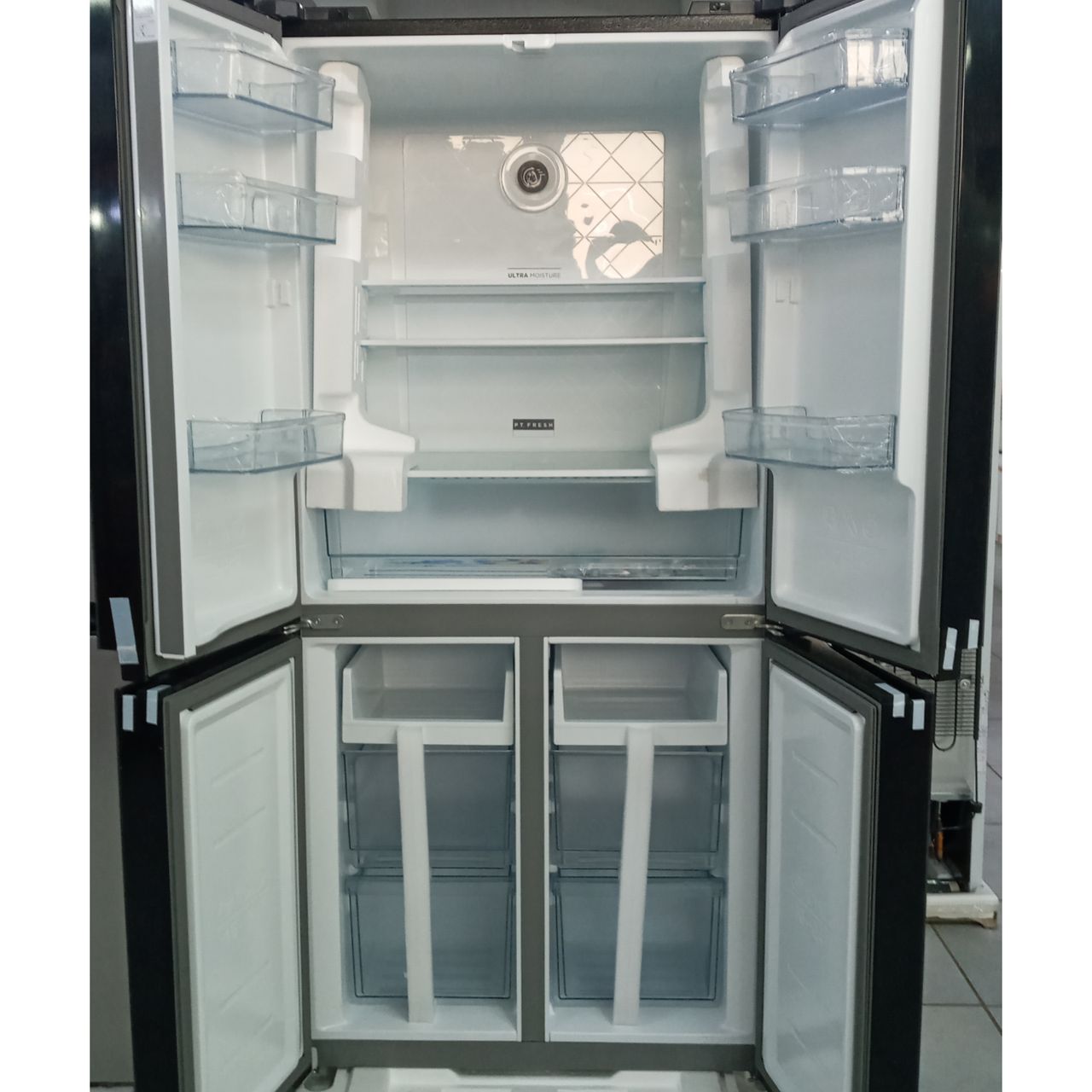 Двухкамерный холодильник side-by-side Бирюса 426 литров