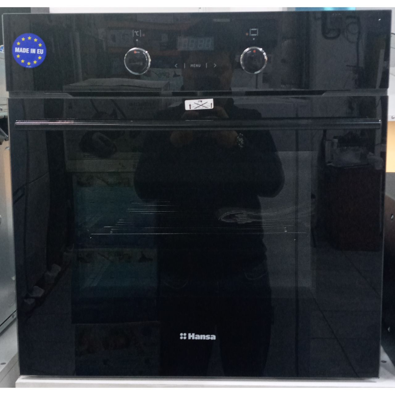 первое включение духового шкафа hansa