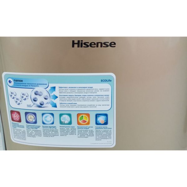 Климатический комплекс Hisense на 50 квадратов