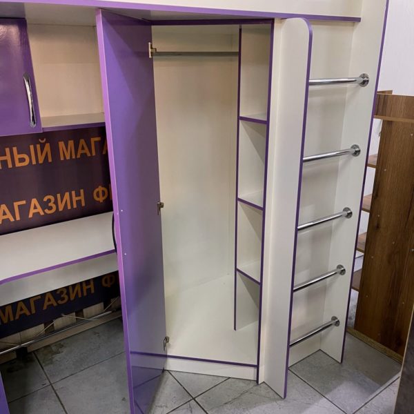 Детская кровать шкаф и письменный стол Фрезия