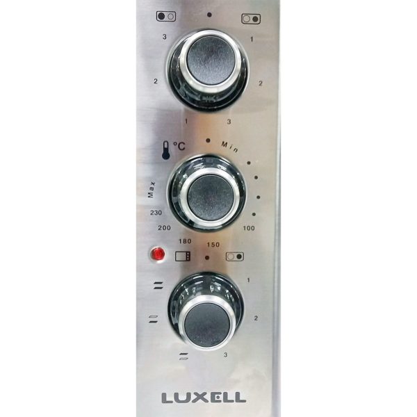 Мини-духовка и электрическая плита Luxell 2 в 1 объемом 36 литра