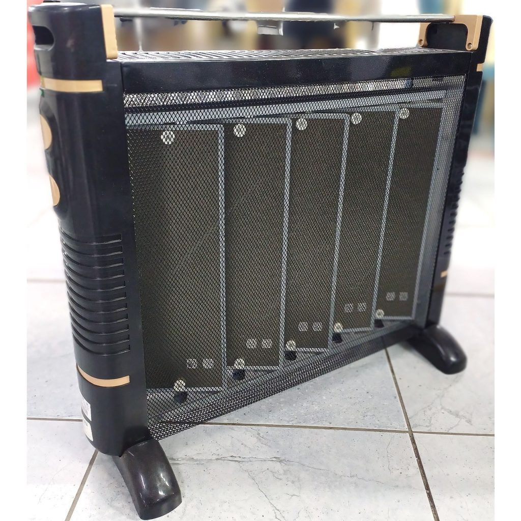 Схематичное изображение микатермического обогревателя