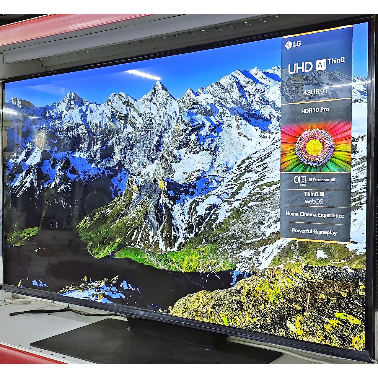 Телевизор LG 4K UHD 110 см