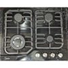 Газовая варочная поверхность Midea (черная)