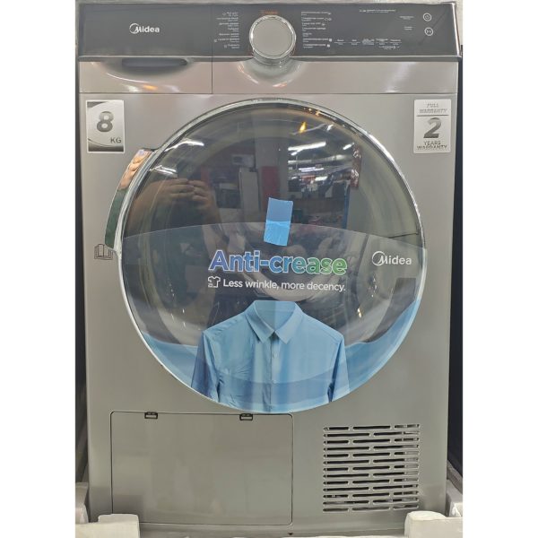 Сушильная машина Midea 8 кг (серая)