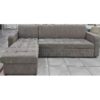 Диван угловой Айчурок с лежаком (серый)