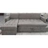 Диван угловой Айчурок с лежаком (серый)