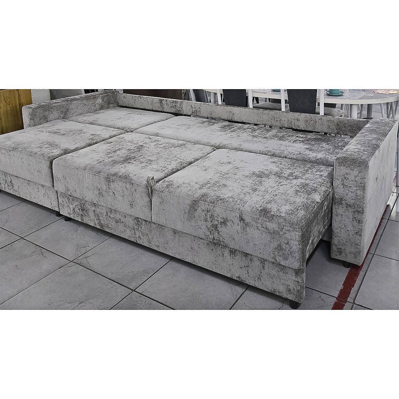 Диван угловой Гамма с лежаком