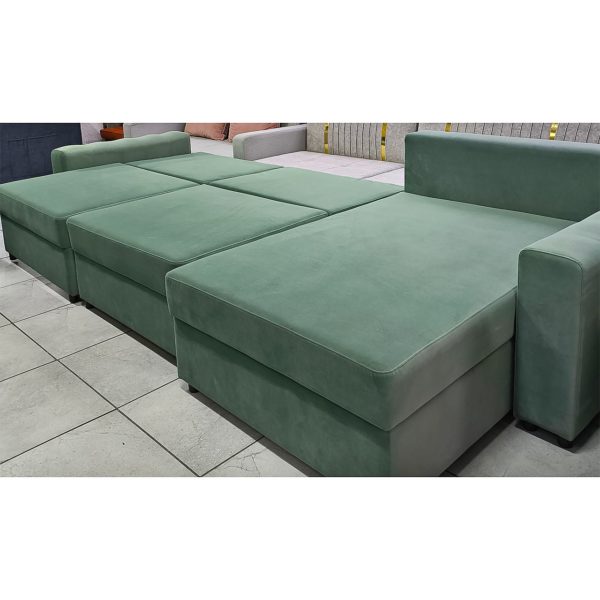 Диван угловой Модена с лежаком