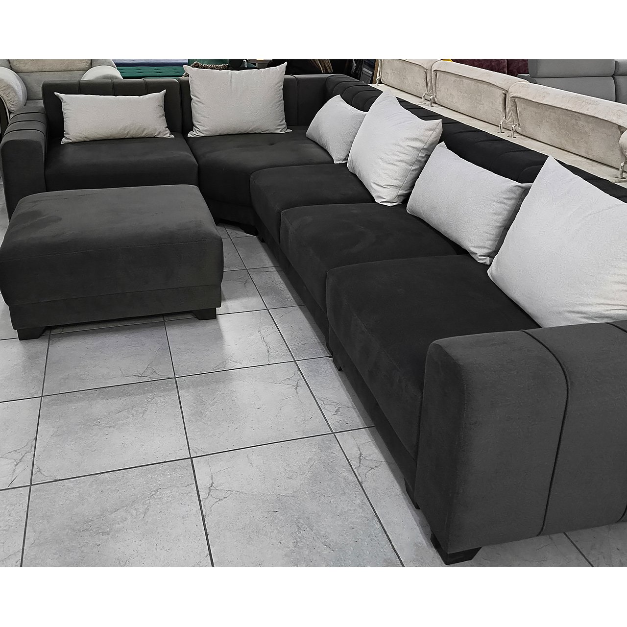 Диван угловой Танго с лежаком