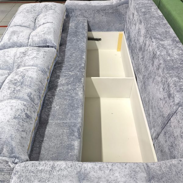 Диван Альфа (голубой)