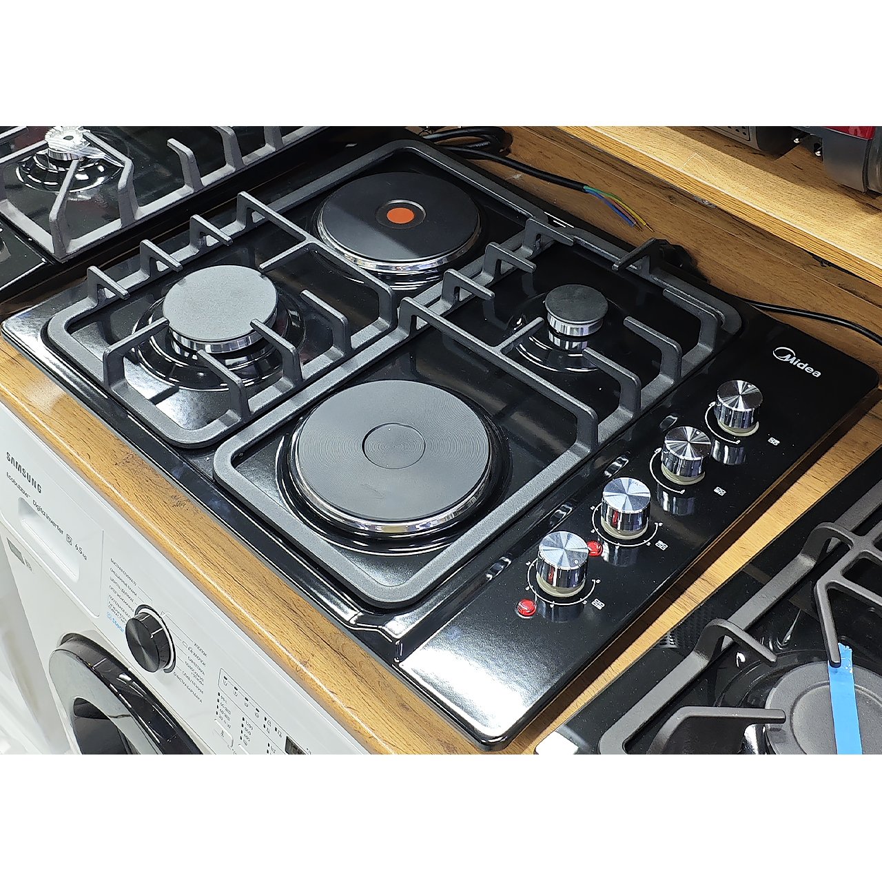 Комбинированная варочная поверхность Midea 2-2