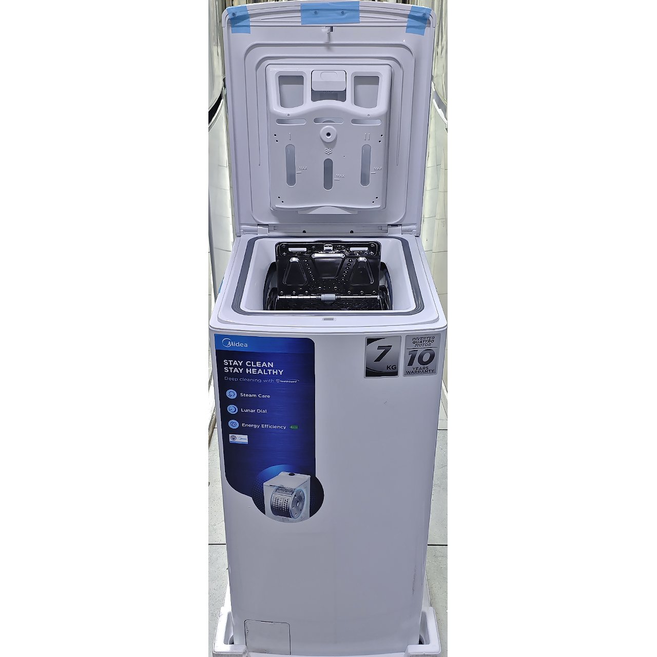 Стиральная машина Midea 7 кг с вертикальной загрузкой