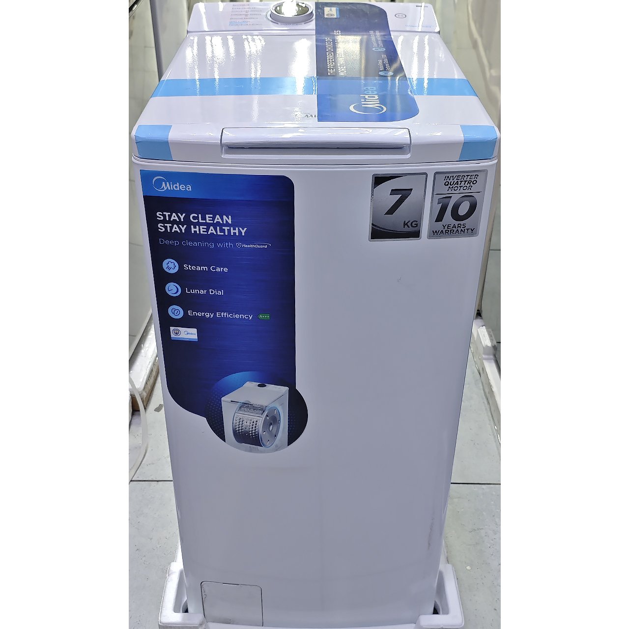 Стиральная машина Midea 7 кг с вертикальной загрузкой