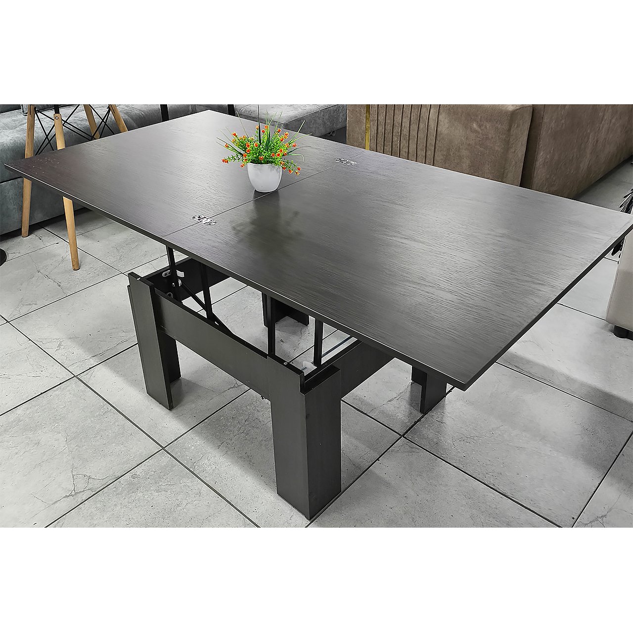 Стол-трансформер Филип (черный)