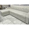 Диван угловой Грейсон (белый) с лежаком