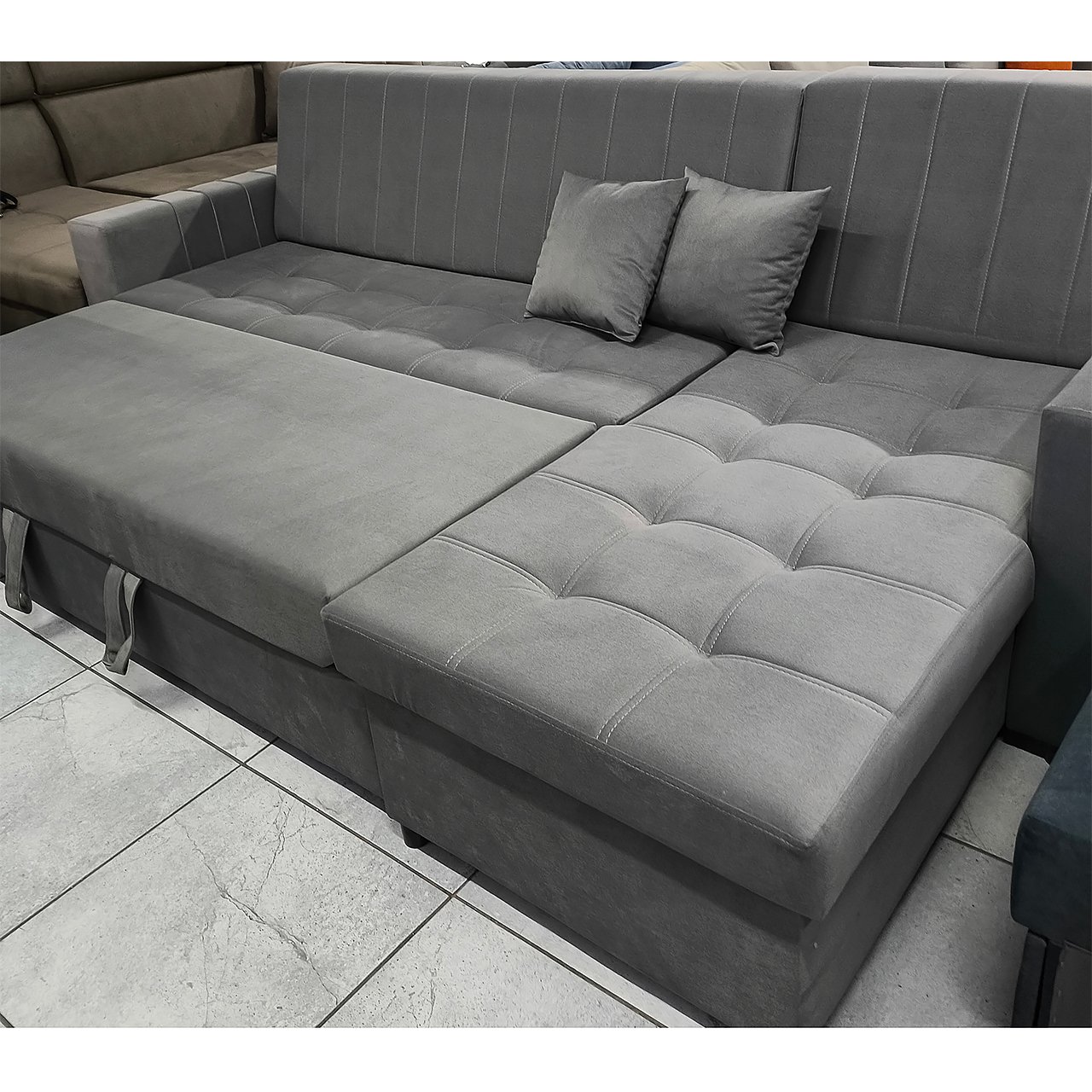 Диван угловой Санса с лежаком (new) (акция!)