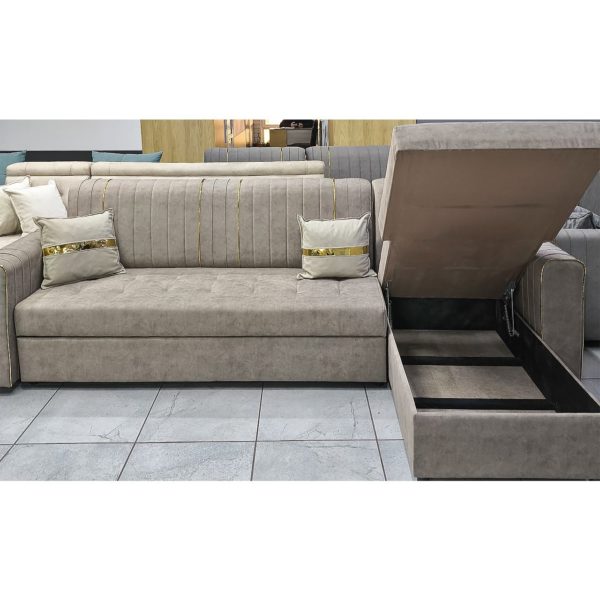 Диван угловой Сафир с лежаком