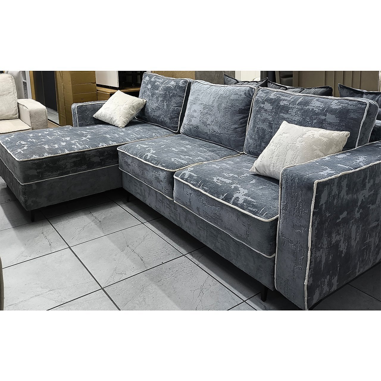 Диван угловой Айжаркын с лежаком