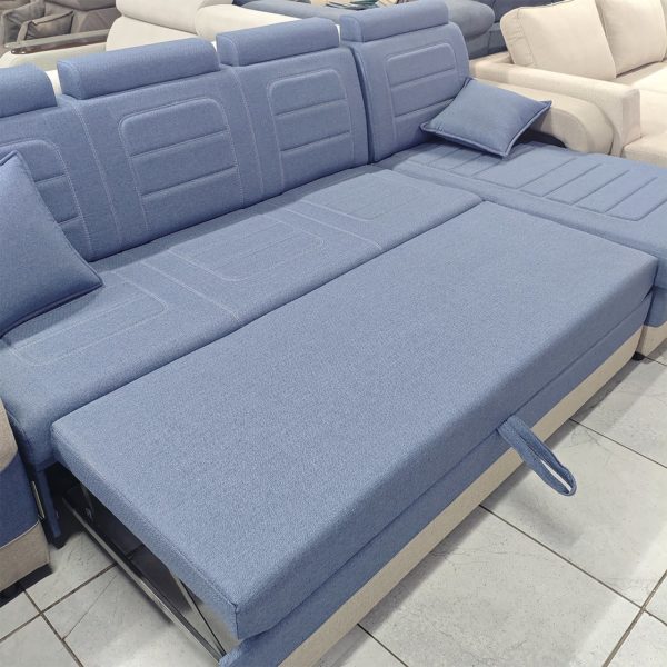 Диван угловой Бавария (2025) с лежаком