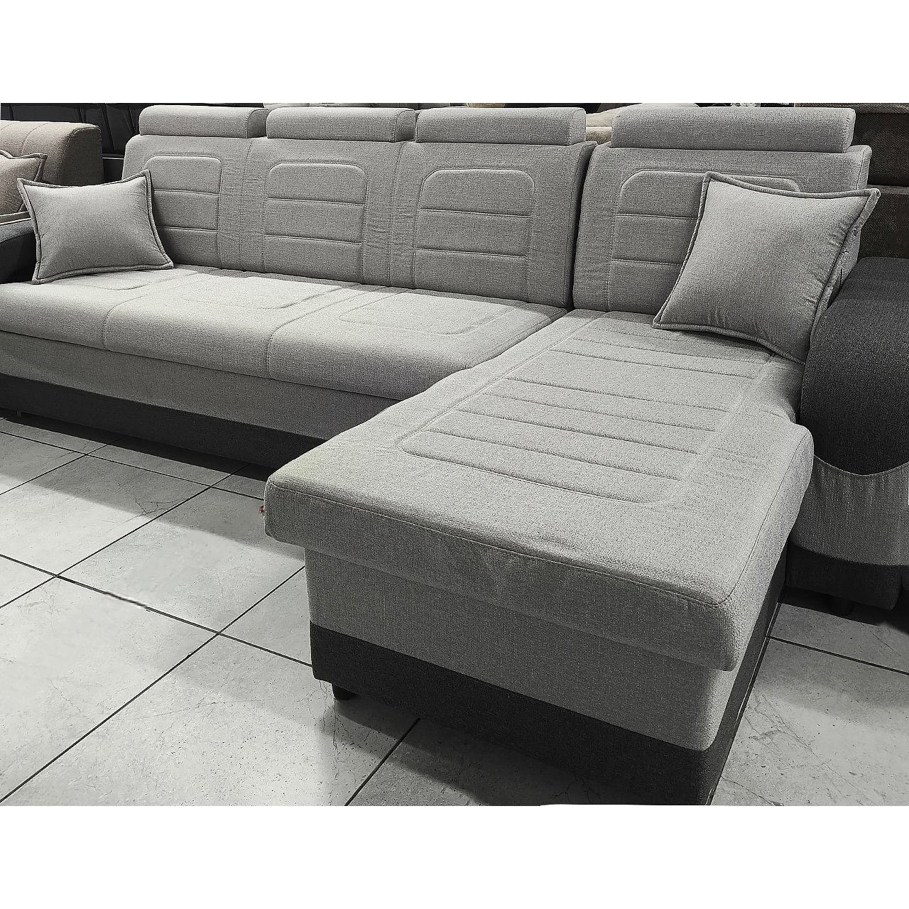 Диван угловой Бавария Макс (2025) с лежаком