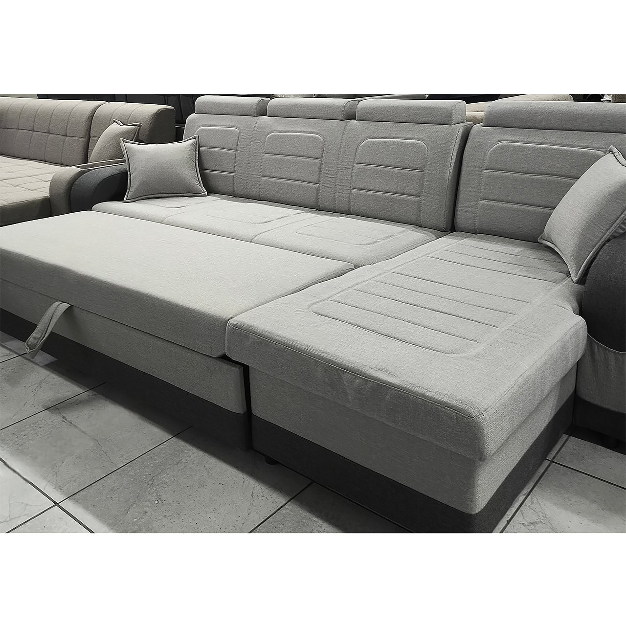 Диван угловой Бавария Макс (2025) с лежаком