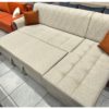 Диван угловой Ромео (бежевый) с лежаком
