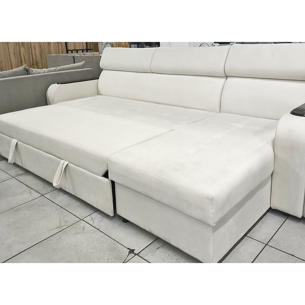 Диван угловой Шарлотта с лежаком