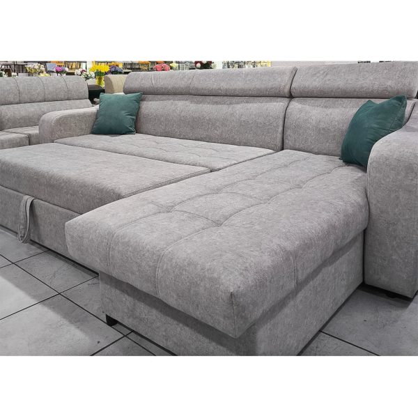 Диван угловой Эстель с лежаком