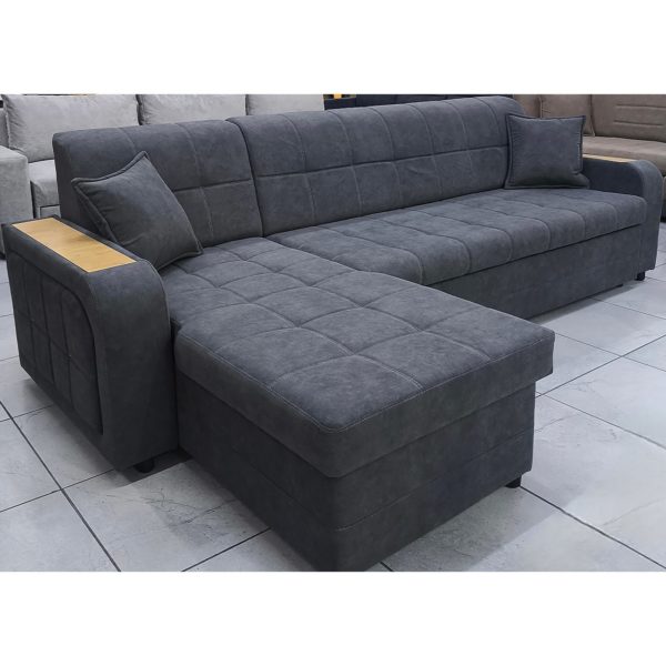 Диван угловой Эшли (2025) с лежаком