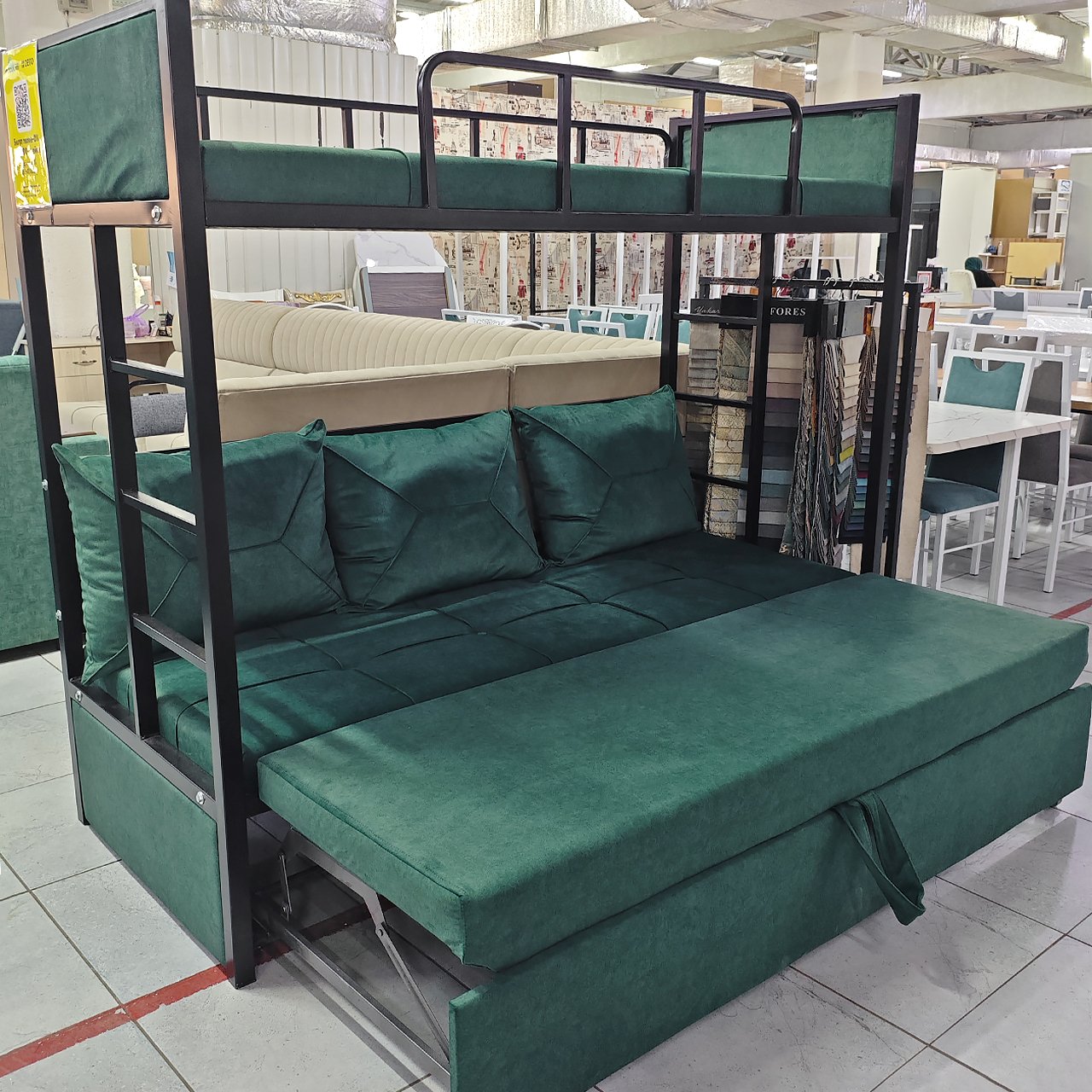 Кровать двухъярусная Асылхан (2025)