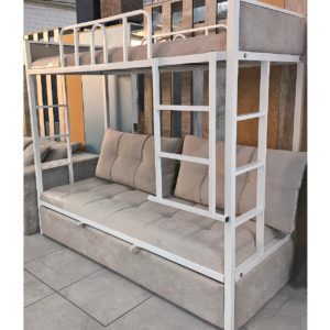 Кровать двухъярусная Эрнест (бежевый)