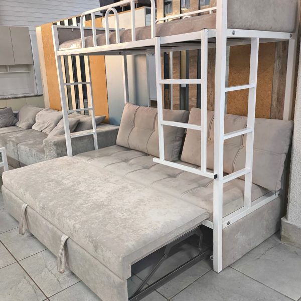 Кровать двухъярусная Эрнест (бежевый)