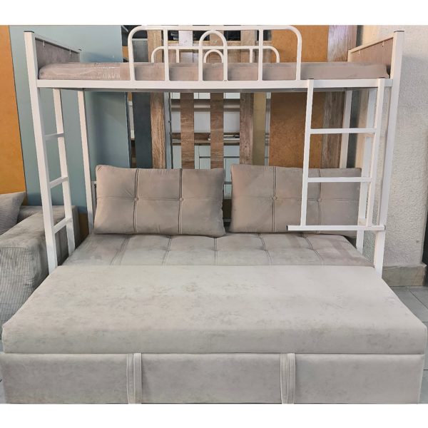 Кровать двухъярусная Эрнест (бежевый)