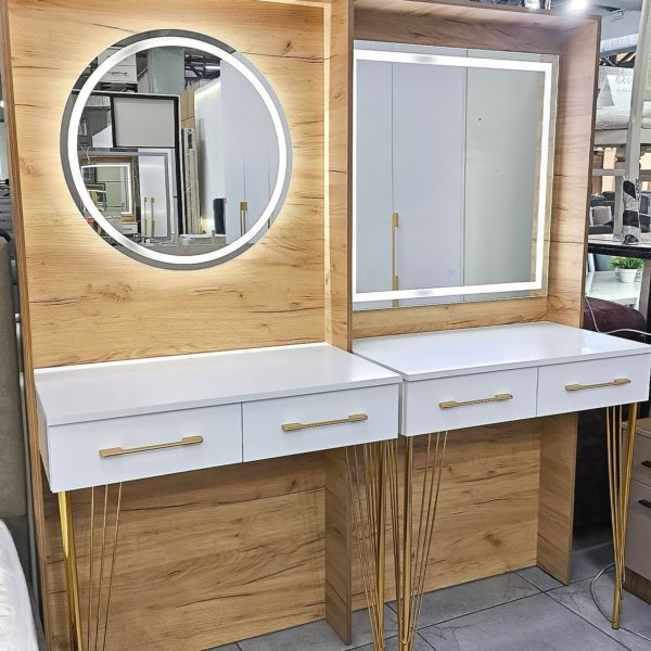 Настенная консоль с зеркалом Эльза (акция!)