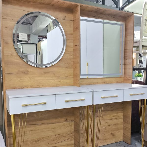 Настенная консоль с зеркалом Эльза (акция!)