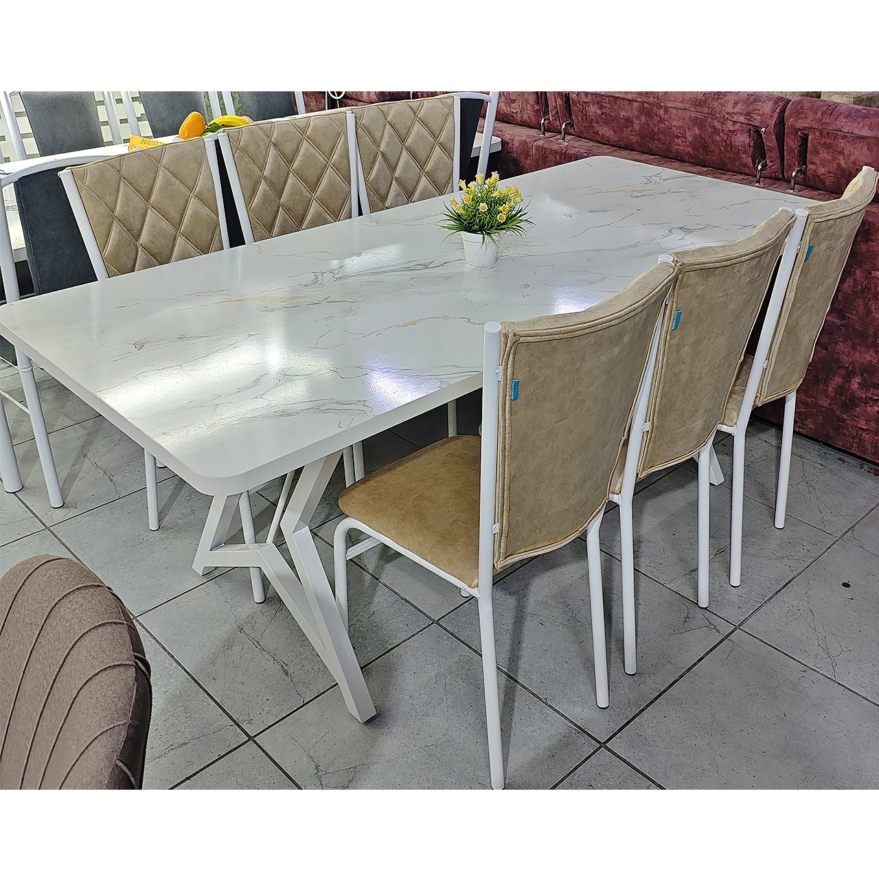 Стол со стульями Поларис