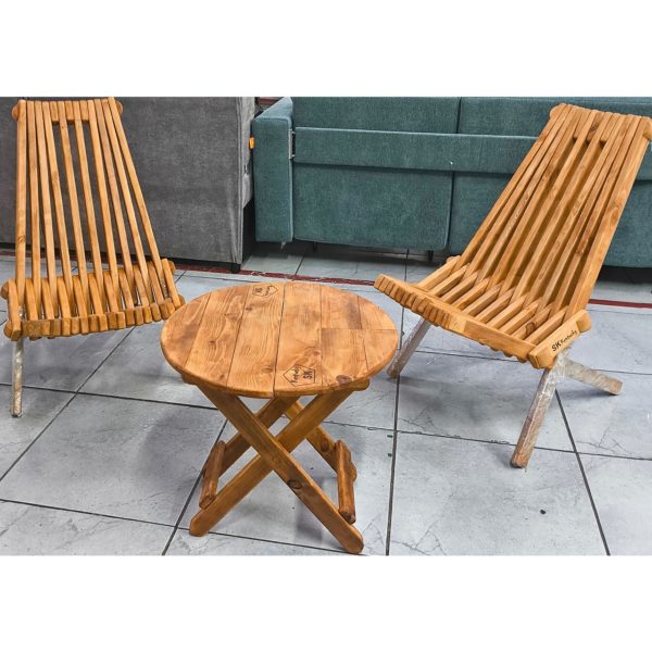 Шезлонги с кофейным столиком Лаунж