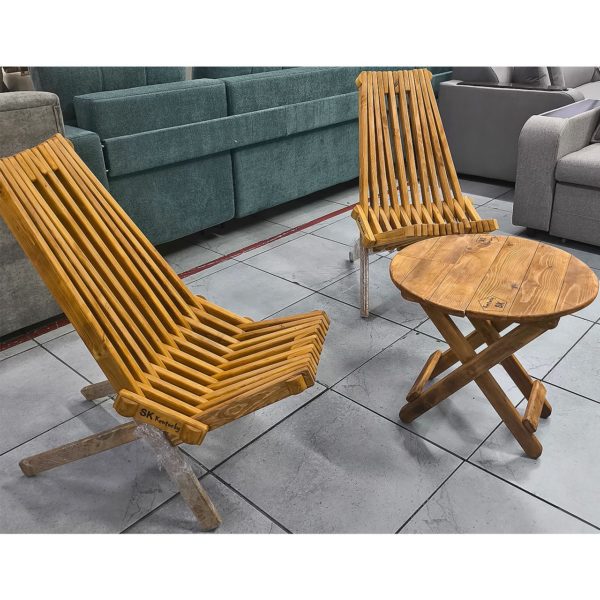 Шезлонги с кофейным столиком Лаунж