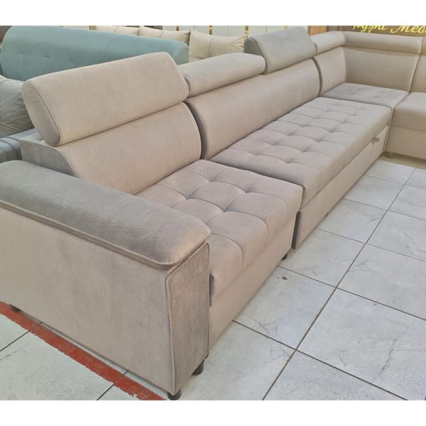 Диван угловой Навия (светлый)