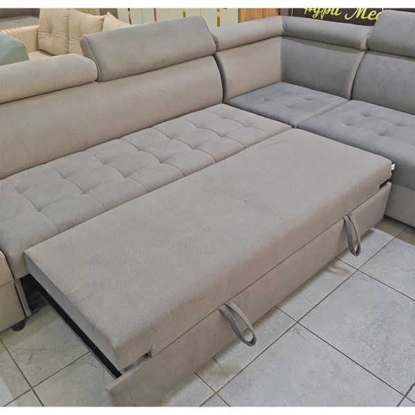 Диван угловой Навия (светлый)