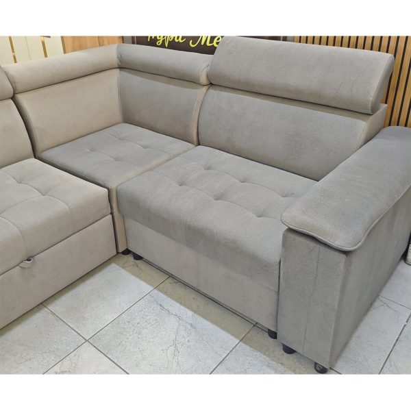 Диван угловой Навия (светлый)