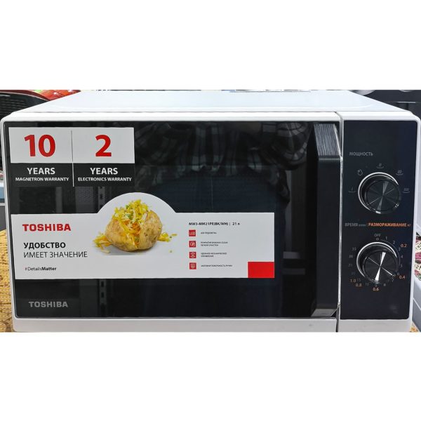 Микроволновка Toshiba мощностью 900 Вт