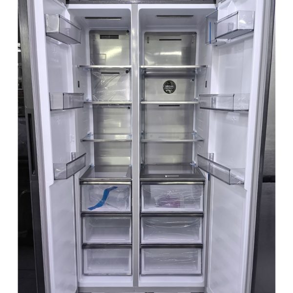 Холодильник side-by-side Avest 606 литров (серый)