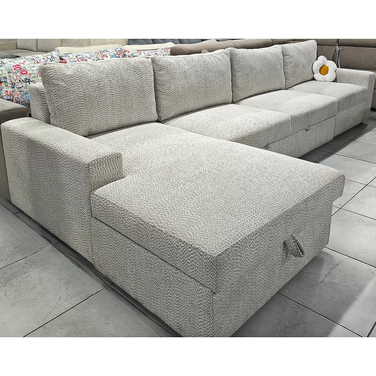 Диван угловой Алитай с лежаком