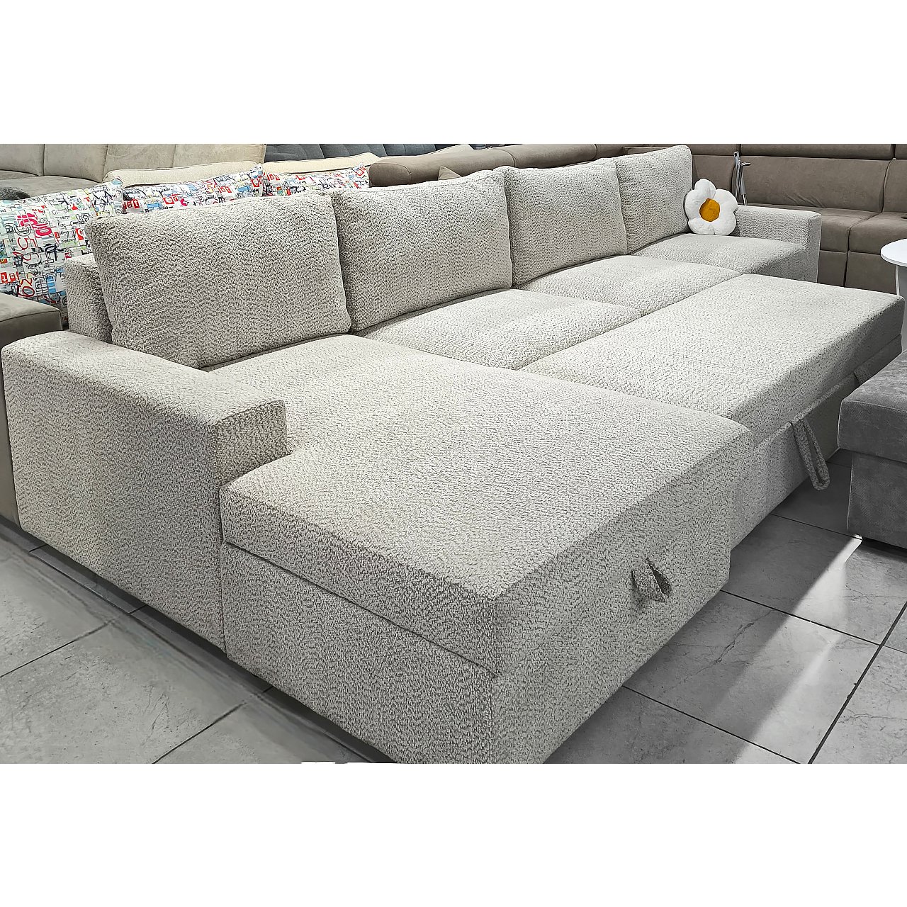 Диван угловой Алитай с лежаком