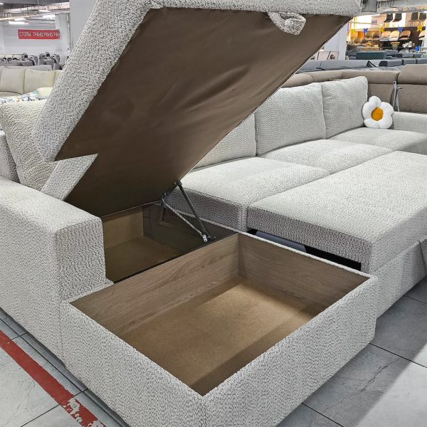 Диван угловой Алитай с лежаком