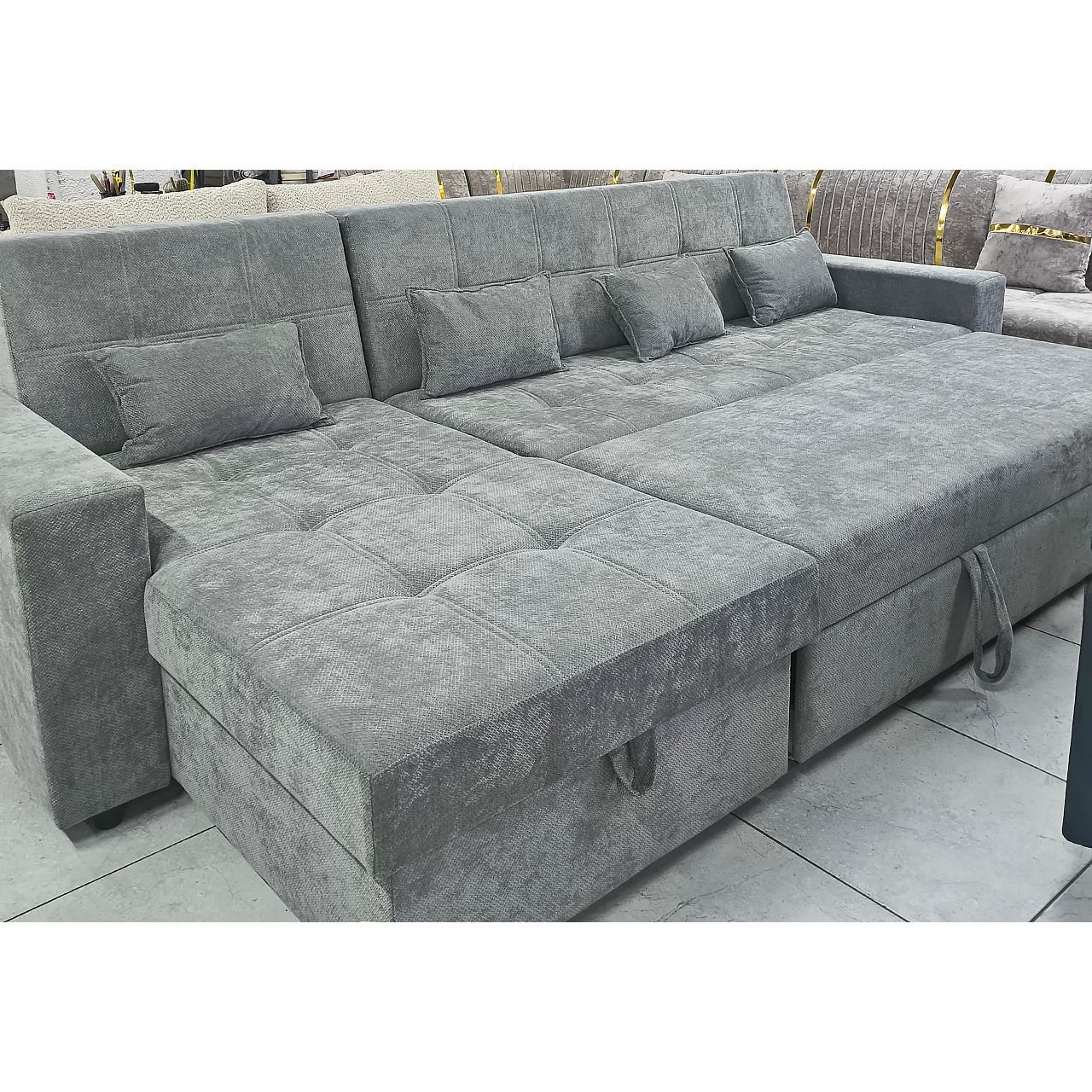 Диван угловой Женева (2026) с лежаком