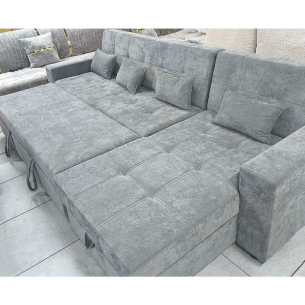 Диван угловой Женева (2026) с лежаком